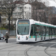 Paris’s tramway is cited by urban planners as a success, due to its frequency and dedicated paths through the city. Photo by David Monniaux